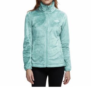 women’s north face blue fleece!!